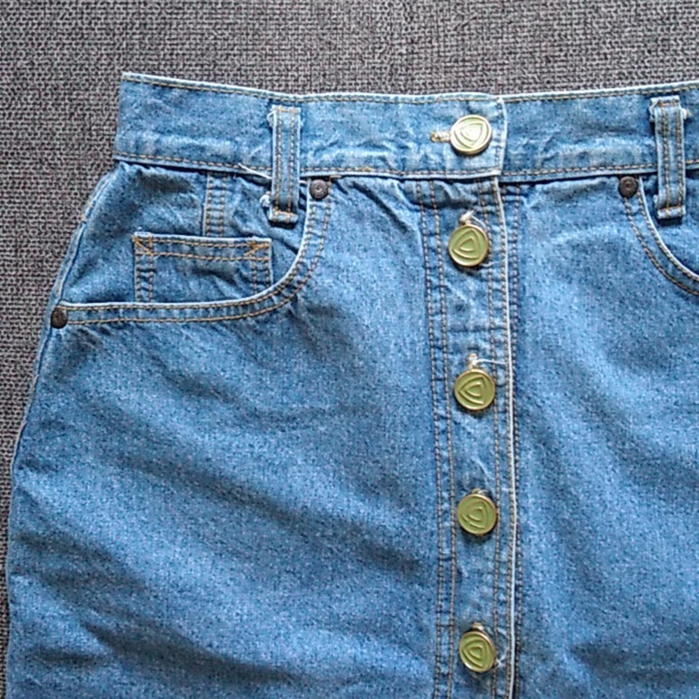 2/$20 - Vintage Jean Skirt